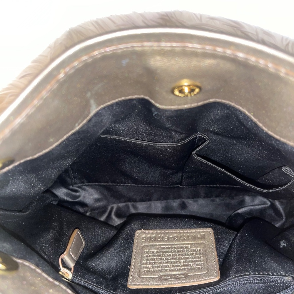 Coach Ashley Leather Hippie Bag # F17605 - Picture 9 of 10